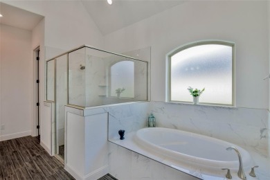 Gorgeous 3 bedroom 2.5 custom home in a quiet 55+ neighborhood on Harbor Lakes Golf Club in Texas - for sale on GolfHomes.com, golf home, golf lot