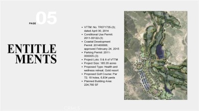 Iconic Malibu's ultimate legacy: *The Malibu Institute,* on Malibu Country Club in California - for sale on GolfHomes.com, golf home, golf lot
