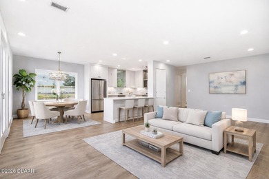 Just 400 steps from the ocean, this fully remodeled residence on Harbour Village Golf and Yacht Club in Florida - for sale on GolfHomes.com, golf home, golf lot