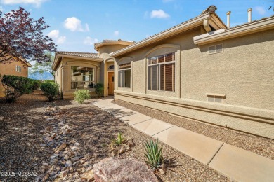 Catalina Mountain views from this gorgeous Verona model Villa on Saddlebrooke Golf Course in Arizona - for sale on GolfHomes.com, golf home, golf lot
