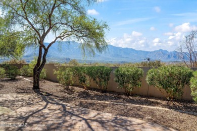 Catalina Mountain views from this gorgeous Verona model Villa on Saddlebrooke Golf Course in Arizona - for sale on GolfHomes.com, golf home, golf lot