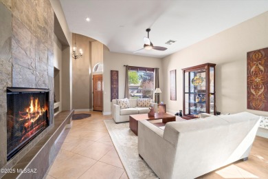 Catalina Mountain views from this gorgeous Verona model Villa on Saddlebrooke Golf Course in Arizona - for sale on GolfHomes.com, golf home, golf lot
