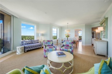 Upon entering this light, bright end residence in the boutique on The Colony Golf and Country Club in Florida - for sale on GolfHomes.com, golf home, golf lot