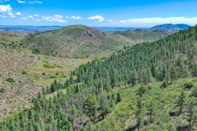 With mostly pines, aspens and rock outcroppings, this property on Fox Acres Country Club in Colorado - for sale on GolfHomes.com, golf home, golf lot