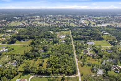 This beautiful 5 acre  equestrian parcel is a CORNER lot on PGA National Estates Golf Course in Florida - for sale on GolfHomes.com, golf home, golf lot