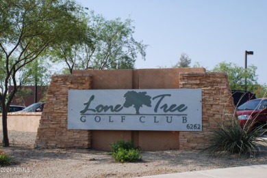 On an OVERSIZED CORNER LOT, this popular floor plan is the on Lone Tree Golf Club in Arizona - for sale on GolfHomes.com, golf home, golf lot