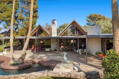 Discover the epitome of original Vegas luxury in this timeless on Las Vegas Country Club in Nevada - for sale on GolfHomes.com, golf home, golf lot