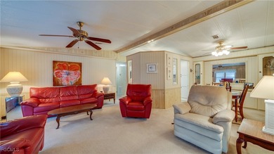 Welcome to effortless SW Florida living in this turnkey on Six Lakes Country Club in Florida - for sale on GolfHomes.com, golf home, golf lot