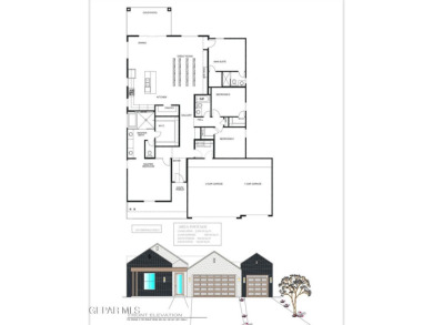 Discover the Danielle by Millennial Homes in Emerald Park 5-an on Emerald Springs Golf Course in Texas - for sale on GolfHomes.com, golf home, golf lot