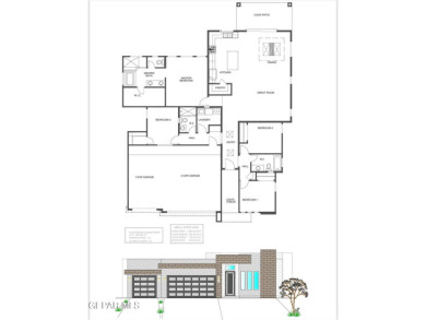 Experience the Dalia III by Millennial Homes, now available in on Emerald Springs Golf Course in Texas - for sale on GolfHomes.com, golf home, golf lot