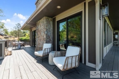 Stunning private one-story home on the 5th hole of the Lakeridge on Washoe County Golf Club in Nevada - for sale on GolfHomes.com, golf home, golf lot