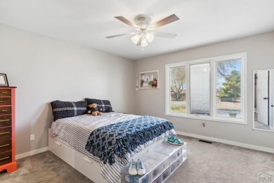 This beautifully updated rancher is a true gem--backing right up on Desert Hawk At Pueblo West in Colorado - for sale on GolfHomes.com, golf home, golf lot