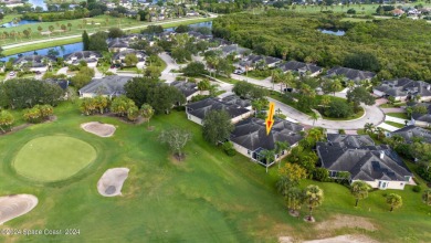 Discover unparalleled luxury in this charming villa nestled on a on Viera East Golf Club in Florida - for sale on GolfHomes.com, golf home, golf lot