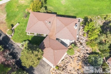 Stunning private one-story home on the 5th hole of the Lakeridge on Washoe County Golf Club in Nevada - for sale on GolfHomes.com, golf home, golf lot