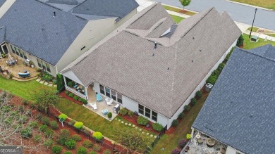 DUNWOODY Model  Covered front porch with brick elevation.  This on Chateau Elan Golf Club  in Georgia - for sale on GolfHomes.com, golf home, golf lot