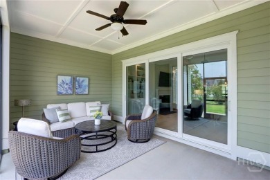 This lovely paired home just inside the main gate offers the on Savannah Quarters Country Club in Georgia - for sale on GolfHomes.com, golf home, golf lot