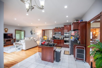 Located in the desirable Sand Creek community, this stunning on Sand Creek Golf and Country Club  in Indiana - for sale on GolfHomes.com, golf home, golf lot