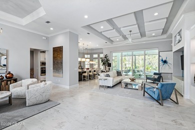 Experience luxury living at its finest in this exceptional 2023 on Plantation Bay Golf and Country Club in Florida - for sale on GolfHomes.com, golf home, golf lot