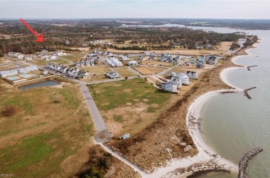 Beautiful Bay Creek homesite in luxurious Heron Pointe on Bay Creek Golf Club in Virginia - for sale on GolfHomes.com, golf home, golf lot