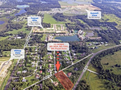 Build your private estate on 1.2 acres in the rolling hills of on Lake Jovita Golf and Country Club in Florida - for sale on GolfHomes.com, golf home, golf lot