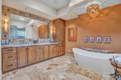 The charm, comfort, & quiet elegance of this outstanding on Desert Highlands Golf Club in Arizona - for sale on GolfHomes.com, golf home, golf lot