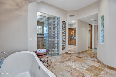 The charm, comfort, & quiet elegance of this outstanding on Desert Highlands Golf Club in Arizona - for sale on GolfHomes.com, golf home, golf lot