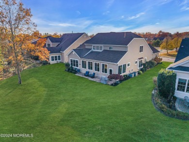 Extended Heritage model with full loft sits on a lakefront lot on Westlake Golf and Country Club in New Jersey - for sale on GolfHomes.com, golf home, golf lot