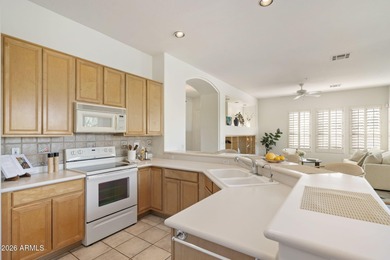 Welcome home to this beautiful single-level residence offering 1 on Legend Trail Golf Club in Arizona - for sale on GolfHomes.com, golf home, golf lot