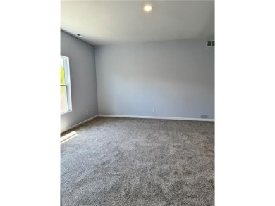 This stunning, brand new ranch home, boasting 3 bedrooms and 2 on Linn Valley Lakes - Deer Trace Golf Course in Kansas - for sale on GolfHomes.com, golf home, golf lot