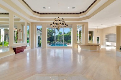 Lovely 5-bedroom + office home with southern exposure, located on St. Andrews Country Club of Boca Raton in Florida - for sale on GolfHomes.com, golf home, golf lot