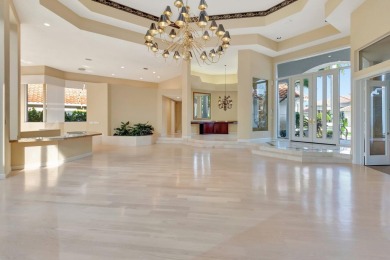 Lovely 5-bedroom + office home with southern exposure, located on St. Andrews Country Club of Boca Raton in Florida - for sale on GolfHomes.com, golf home, golf lot