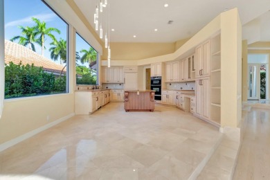 Lovely 5-bedroom + office home with southern exposure, located on St. Andrews Country Club of Boca Raton in Florida - for sale on GolfHomes.com, golf home, golf lot