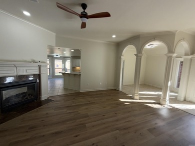 Updated one level 4 bed 2 bath on the golf course! 3 car garage on The Country Club of Arkansas in Arkansas - for sale on GolfHomes.com, golf home, golf lot
