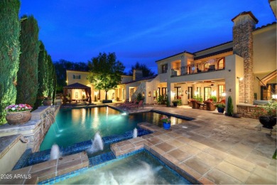 Luxurious Mediterranean Home in Hidden  Paradise, Paradise on Camelback Golf Club in Arizona - for sale on GolfHomes.com, golf home, golf lot