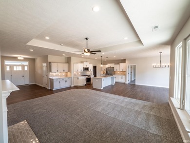 Introducing the Saint Francis model by Majestic Homes, a on Tippecanoe Country Club in Indiana - for sale on GolfHomes.com, golf home, golf lot