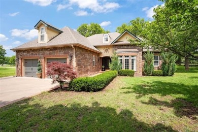 Situated on the 18th hole of the golf course in The Coves at on The Coves Golf Course in Oklahoma - for sale on GolfHomes.com, golf home, golf lot