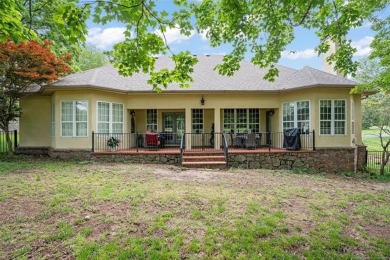 Situated on the 18th hole of the golf course in The Coves at on The Coves Golf Course in Oklahoma - for sale on GolfHomes.com, golf home, golf lot