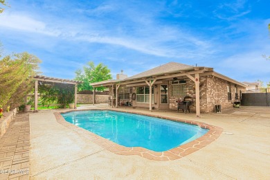 Backyard Bliss Meets Everyday Comfort! Welcome to your private on Emerald Springs Golf Course in Texas - for sale on GolfHomes.com, golf home, golf lot