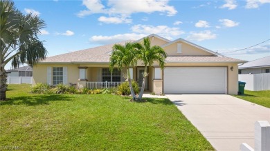 Lovely POOL home with a ROOF from 2023. Split floor plan, 3 on Burnt Store Golf Club in Florida - for sale on GolfHomes.com, golf home, golf lot