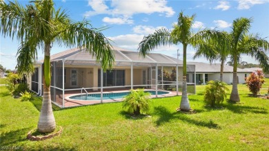 Lovely POOL home with a ROOF from 2023. Split floor plan, 3 on Burnt Store Golf Club in Florida - for sale on GolfHomes.com, golf home, golf lot