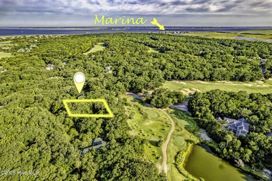 Located on the 15th tee box of the beautiful golf course sits on Bald Head Island Golf Club in North Carolina - for sale on GolfHomes.com, golf home, golf lot