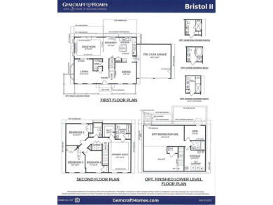 Custom Bristol II  Model offered by GemCraft Homes New on Captains Cove Golf and Yacht Club in Virginia - for sale on GolfHomes.com, golf home, golf lot