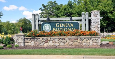 Well maintained 3bed/2.5 bath 2 story condo on one of Geneva on Geneva National Golf Club in Wisconsin - for sale on GolfHomes.com, golf home, golf lot