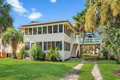 Steps from Crescent Beach--just a 3-minute walk--this furnished on Beachwood Golf Club in South Carolina - for sale on GolfHomes.com, golf home, golf lot