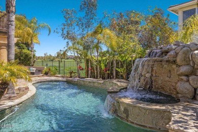 Stunning home nestled by the golf course with a sparkling pool on Sterling Hills Golf Club in California - for sale on GolfHomes.com, golf home, golf lot