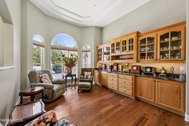 Custom single level home on Genoa's Lakes Golf Course, host of on Genoa Lakes Golf Club - Lakes Course in Nevada - for sale on GolfHomes.com, golf home, golf lot