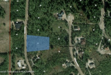Gorgeous 1 acre treed lot in a very quiet spot in Star Valley on Star Valley RV Golf Course in Wyoming - for sale on GolfHomes.com, golf home, golf lot