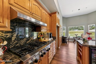 Custom single level home on Genoa's Lakes Golf Course, host of on Genoa Lakes Golf Club - Lakes Course in Nevada - for sale on GolfHomes.com, golf home, golf lot