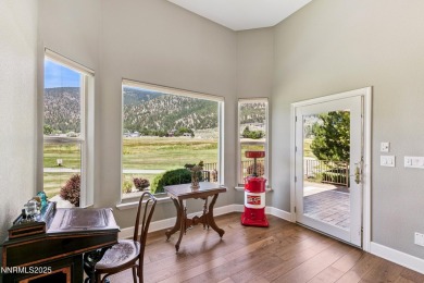 Custom single level home on Genoa's Lakes Golf Course, host of on Genoa Lakes Golf Club - Lakes Course in Nevada - for sale on GolfHomes.com, golf home, golf lot