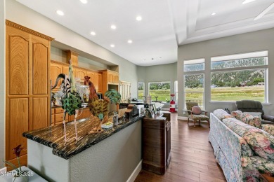 Custom single level home on Genoa's Lakes Golf Course, host of on Genoa Lakes Golf Club - Lakes Course in Nevada - for sale on GolfHomes.com, golf home, golf lot